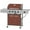 Red, variant on Alpha Joy 4-Burner Propane Gas BBQ Grill with Side Burner and 4 Wheels, Blue