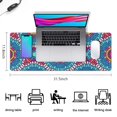 thumbnail image 5 of Innovative Office Style: Amcove Mandala Mouse Pad - Vintage Design, Non-Slip Rubber Base, Ideal for Work (31.5x11.8 Inch), 5 of 7