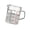 3, variant on Sturdy Glass Measuring Cup Accurate Markings Kitchen Baking Essential