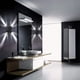 thumbnail image 4 of Aplique LED de pared para exterior, impermeable, de 8 W, moderno aplique de pared decorativo original para terraza, villa, porche, karaoke, salón, pasillo, color negro., 4 of 4