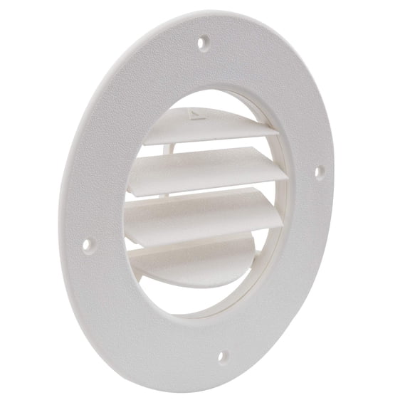 RecPro RV Air Louver Ceiling Vent 6.5" | Fully Adjustable | for 4-5/8" Ducting