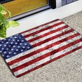 thumbnail image 3 of 4th of July Decorations, Welcome Doormat Flags Door Mat With Slip Resistants Rubber Vintage Linen Floor Mat for 4th Of July Independence Day Indoor Outdoor Home, 3 of 8
