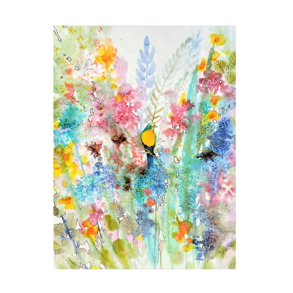 Sylvie Demers 'Coeur Chaud' Canvas Art