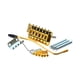thumbnail image 3 of Kit de barra de puente de trémolo para guitarra eléctrica con barra de fácil instalación y resortes Oro, 3 of 9
