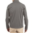 thumbnail image 2 of Men's Cutter & Buck Gray Alabama Crimson Tide Evoke Eco Softshell Recycled Full-Zip Jacket, 2 of 2