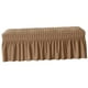 thumbnail image 5 of Funda para Banco de Comedor Sunnimix Protector de Asiento Elástico Café Ligero, 5 of 8