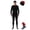 Black Oil, variant on Merino.tech Men’s 100% Merino Wool Midweight Base Layer Top and Bottom Set Includes 𝗕𝗼𝗻𝘂𝘀 Hiking Socks