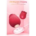 thumbnail image 6 of TLUDA Rose Sex for Women,Sucking Rose Vibrator Adult Sex Toys for Women Couples,Red, 6 of 10