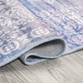 thumbnail image 5 of JONATHAN Y WASHABLE 2 x 8 Runner Rug, Regis Bohemian Medallion - Blue, WSH107A-28, 5 of 9