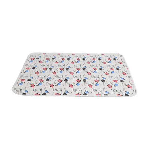 Estera de orina de algodón engrosada impermeable 2756 X 3543 pulgadas almohadilla de pañal de lactancia lavable para bebés mayores ANGGREK Otros
