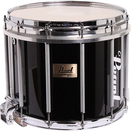 Pearl Competitor High-Tension Marching Snare Drum Midnight Black 14 x 12 in. High