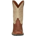thumbnail image 4 of Justin Men's Canter Performance Western Boot Broad Square Toe Brown 12 D(M) US, 4 of 7