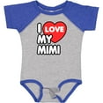 thumbnail image 3 of Inktastic I Love My Mimi Boys or Girls Baby Bodysuit, 3 of 5
