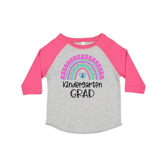 Inktastic Kindergarten Grad Graduation Rainbow Boys or Girls Toddler T-Shirt