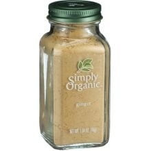 SIMPLY ORGANIC, BTL GINGER GRND ORG, 1.64 OZ, (Pack of 6)