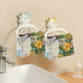 thumbnail image 6 of 6 Pieces of Kitchen Towels 11x11Inch Kitchen Dish Cloths Kitchen Dish Towels Reuseable Cleaning Cloths Garden Dog, 6 of 9