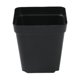 thumbnail image 4 of Base para maceta de plástico cuadrada negra para plantar plántulas cuadradas gruesas, 4 of 5