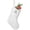 White-a, variant on 7/20 inches Initial Monogram Christmas Stocking White Personalized Christmas Stockings with Embroidered Letters Super Soft Initial Christmas Stocking for Xmas Holiday Christmas Tree Fireplace Decor