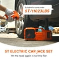thumbnail image 2 of Kit de enchufes hidráulicos para coche eléctrico de 5 toneladas y 12 V con llave de impacto, 2 of 8