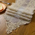 thumbnail image 5 of Rectangle Table Runner Lace Macrame Embroidered Table Runners with Exquisite Vintage Shabby Chic for Holiday Wedding Long Dinner Tables (12 x 59 Inch), 5 of 7