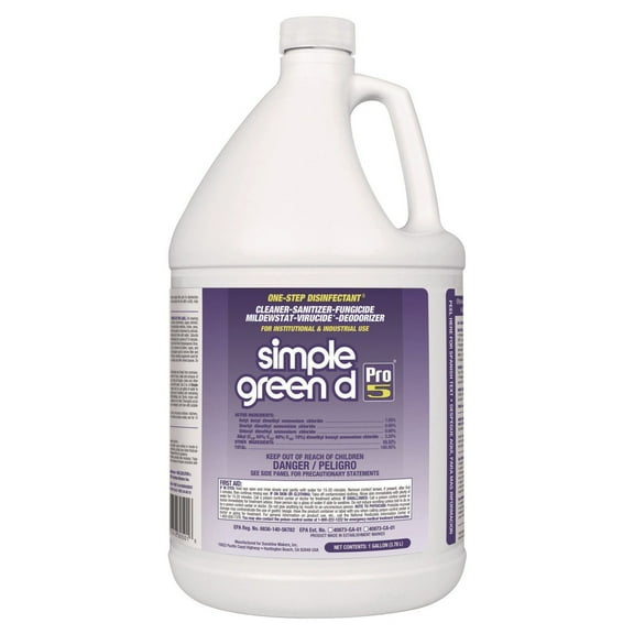 Simple Green d Pro 5 Disinfectant 1 gal Bottle 30501