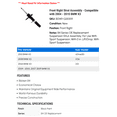 thumbnail image 2 of Front Right Strut Assembly - Compatible with 2004 - 2010 BMW X3 2005 2006 2007 2008 2009, 2 of 2