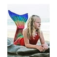 thumbnail image 4 of Sun Tail Mermaid Swim Set; Seven Seas Mermaid Tail + Blue Monofin for Swimming; size - Child Medium, 4 of 7