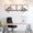 Size:M-Colorful, variant on ESTART 4 Pcs Metal Mountain and Lake Wall Art, Abstract Line Nature Wall Decor for Living Room, Dining Room, Office (Middle)