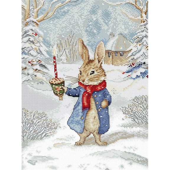 Christmas Caroling L9918 Counted Cross Stitch Kit