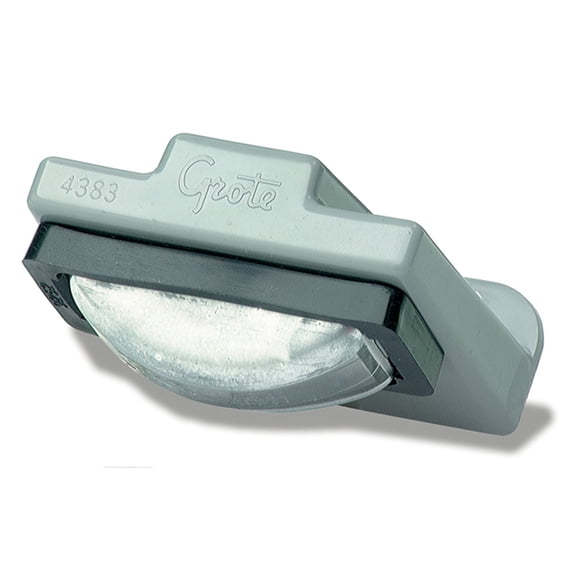 Grote 60280 License Lamp Gray Light & Bracket Kit