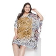 thumbnail image 6 of Oussum Women Tunic Dress Short 3/4 Sleeves Caftan for Ladies Casual Dresses, 6 of 8