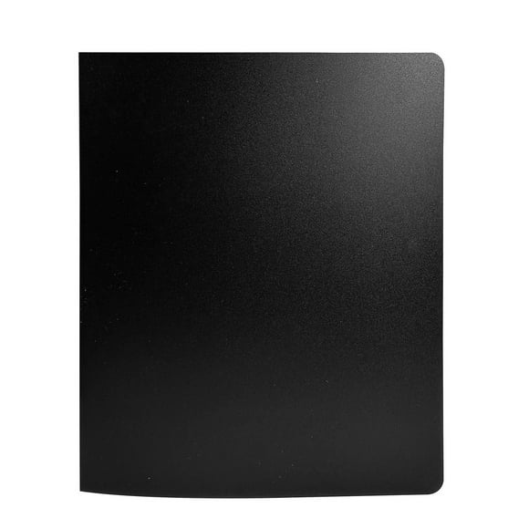 Pen + Gear 1" Poly Binder, O-Ring, BLACK, 1", round rings