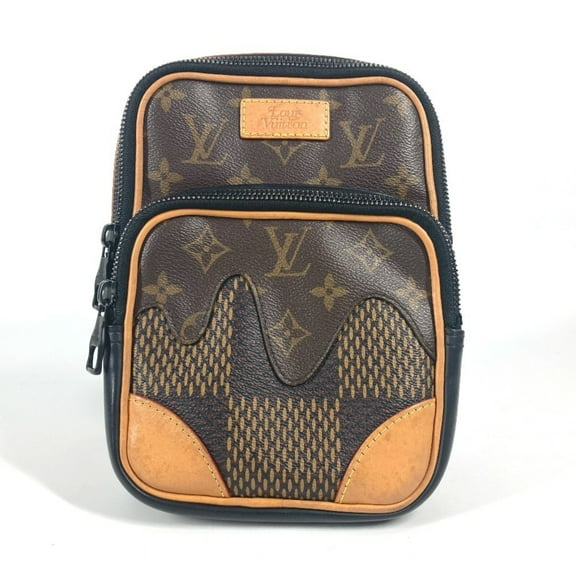 Pre-Owned LOUIS VUITTON N40379 Damier Giant NIGO Collaboration Amazon Sling Bag Cross... (Good)