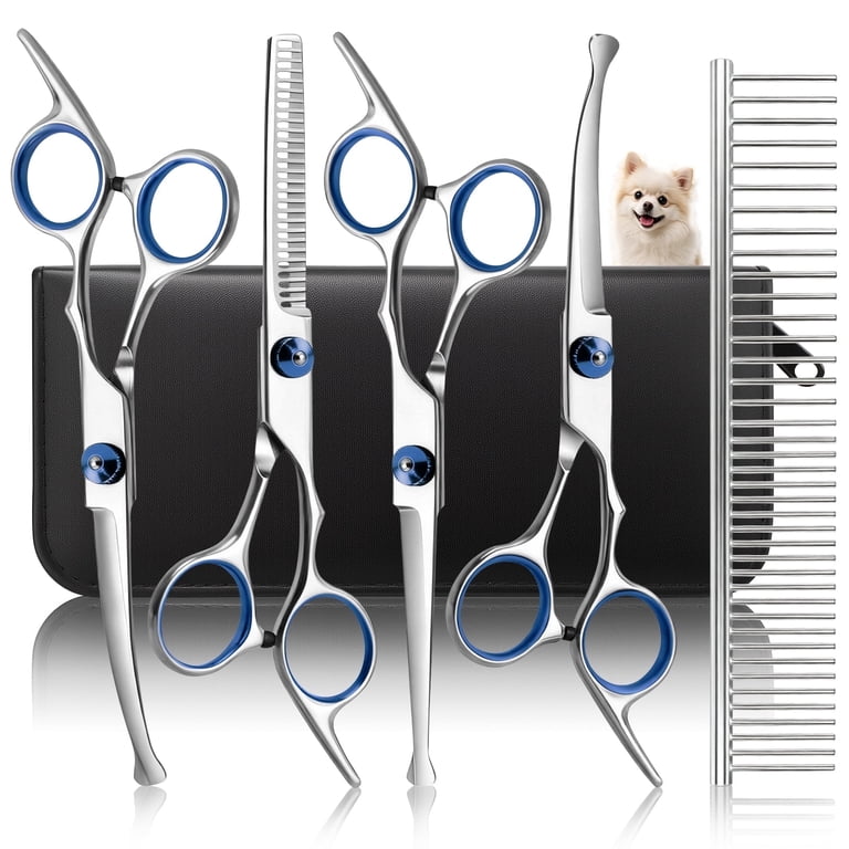 GPED 6 in 1 Dog Grooming Scissors Kit, Professional Shears photo 1