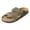 Green, variant on Women's Braided Cork Slide Sandals Adjustable Buckle Soft Arch Support for Summer Vacation Walking & Outfits