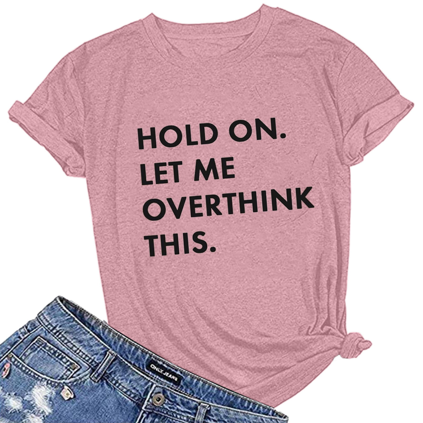 Fashion Shirts V-Neck Shirts Hollister V-Neck Shirt pink printed lettering casual look 