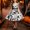 White, variant on Piuwrlz Girls Cos Perform Dress for Girl Halloween Party Dresses Black Size 7 Years