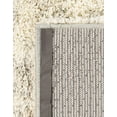 thumbnail image 7 of Unique Loom Soft Touch Shag Collection Area Rug - Kofi (8' x 10' Rectangle Pink/Ivory), 7 of 7