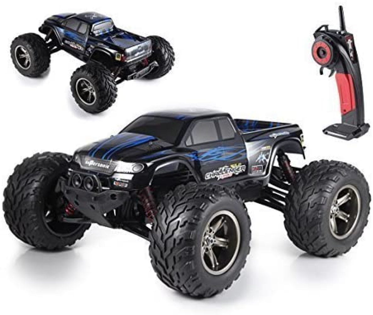 FMTStore 1/12 Scale Electric RC Car Offroad 2.4Ghz 2WD High Speed 33+MPH Remo... 