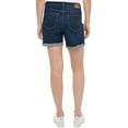 thumbnail image 3 of Calvin Klein Jeans Women`s Roll Cuff Denim Short- Pacific Blue Size:4, 3 of 4