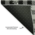 thumbnail image 5 of Addison Rugs Mayfield Premium Machine Washable Transitional Holiday Gray Rectangle Rug, 3' x 5', 5 of 7