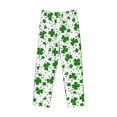 thumbnail image 6 of Uemuo St Patrick's Day4 Pattern Men's Wide Leg Palazzo Lounge Pants with Pockets Light Weight Loose Comfy Casual Pajama Pants-XX-Large, 6 of 9