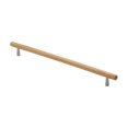 thumbnail image 3 of Manzoni MN7763-320-WNL Designer Wood 12-5/8" Center To Center Bar Cabinet Pull - Wood, 3 of 3