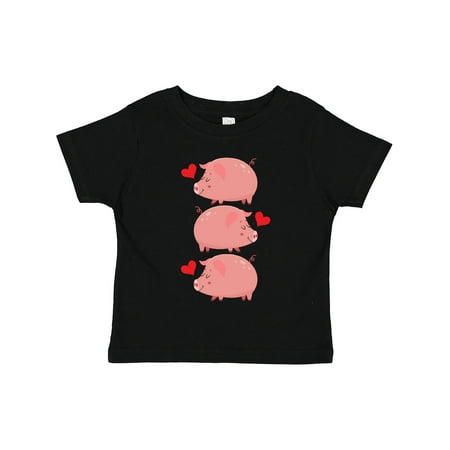 

Inktastic Pig Lover Cute Farm Animals Gift Toddler Boy or Toddler Girl T-Shirt
