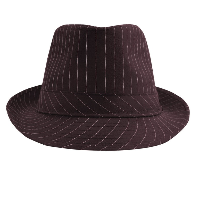 Wancir Unisex Timelessly Classic 20s Trilby Fedora Hat Men  display picture 1