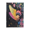 thumbnail image 2 of BZSMCE Square Tablecloth Rainbow Butterfly Dance Pattern Tableclothes, 2 of 9