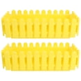 thumbnail image 1 of 2Pcs Flower Window Box Fence Planter Box Decorative Planting Pot Rectangular Flower Container, 1 of 5