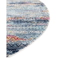 thumbnail image 5 of Rugs.Com Malibu Collection Round Rug ‚Äì 3 Ft Round Multi Low-Pile Rug Perfect For Kitchens, Dining Rooms, 5 of 6