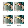 thumbnail image 6 of Guanhe Adults Lunch Thermos for Hot Food,Bento Box 304 Stainless Steel Vacuum Insulated Food Jar Portable Soup Cup, 6 of 6