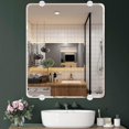 thumbnail image 2 of 8 Pcs Mirror Clip Set Mirror Holder Clips Alloy Mirror Holders For Walls Fixed Fitting For 3-5mm Th, 2 of 5